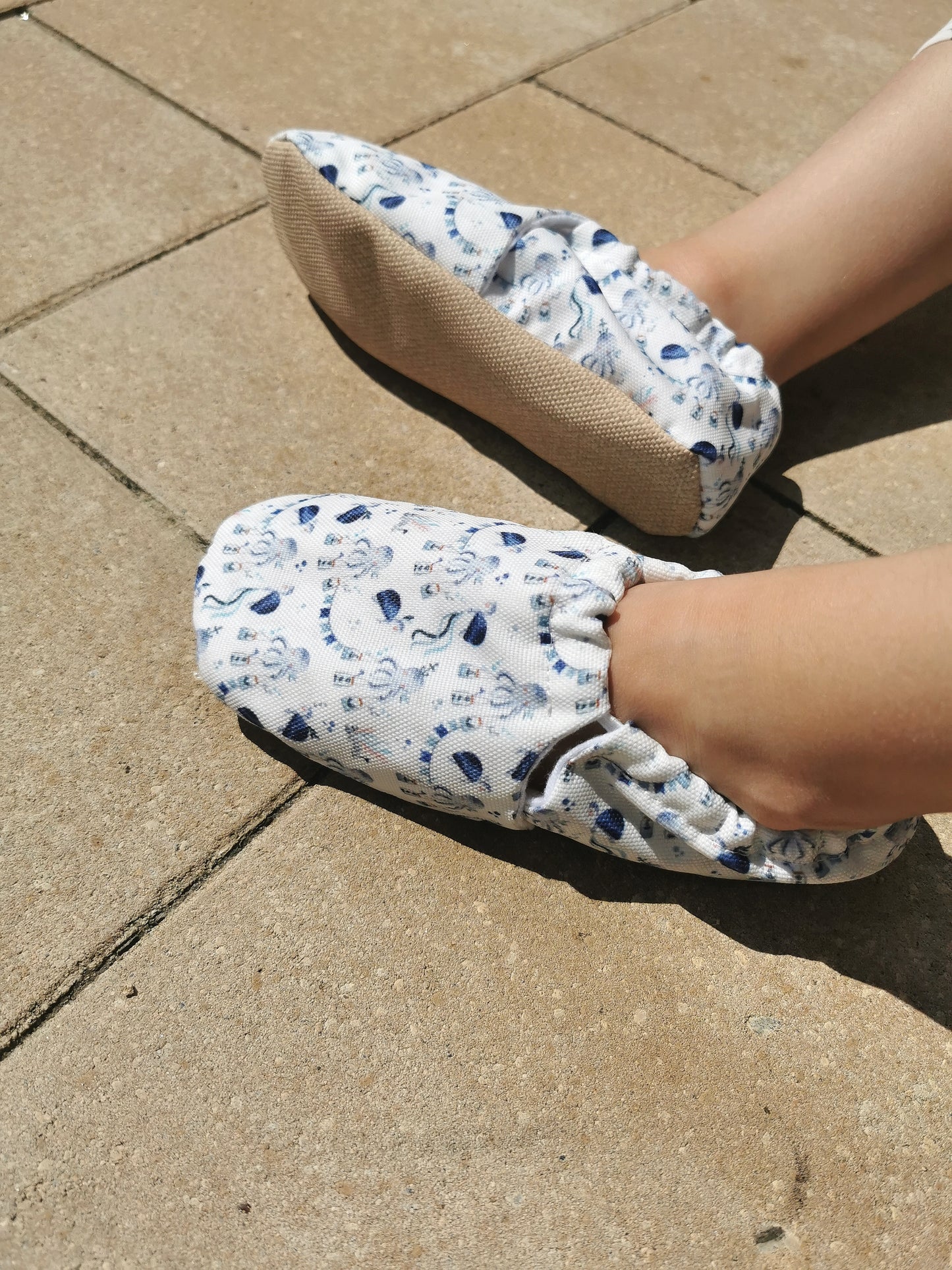 Sea Adventure - Barfußschuhe Babys und Kinder Cotton Moon