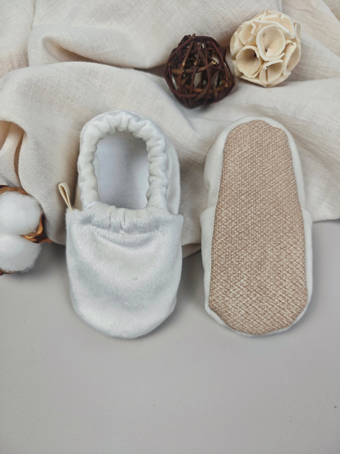 Cream Velvet - Barfußschuhe Babys und Kinder
