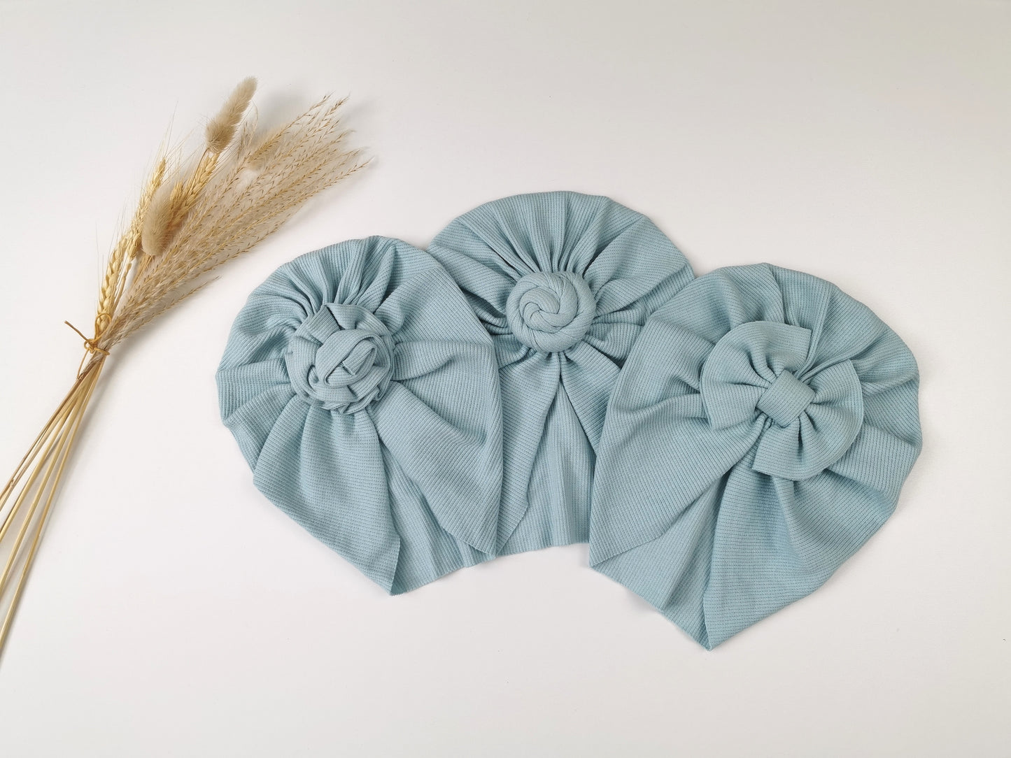 Turbanmütze Mint Cotton Moon