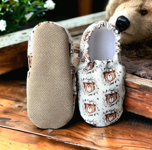 Nature Bear - Barfußschuhe Babys und Kinder Cotton Moon