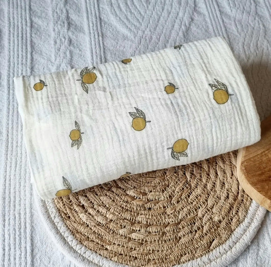 Musselintuch XL - Lemons