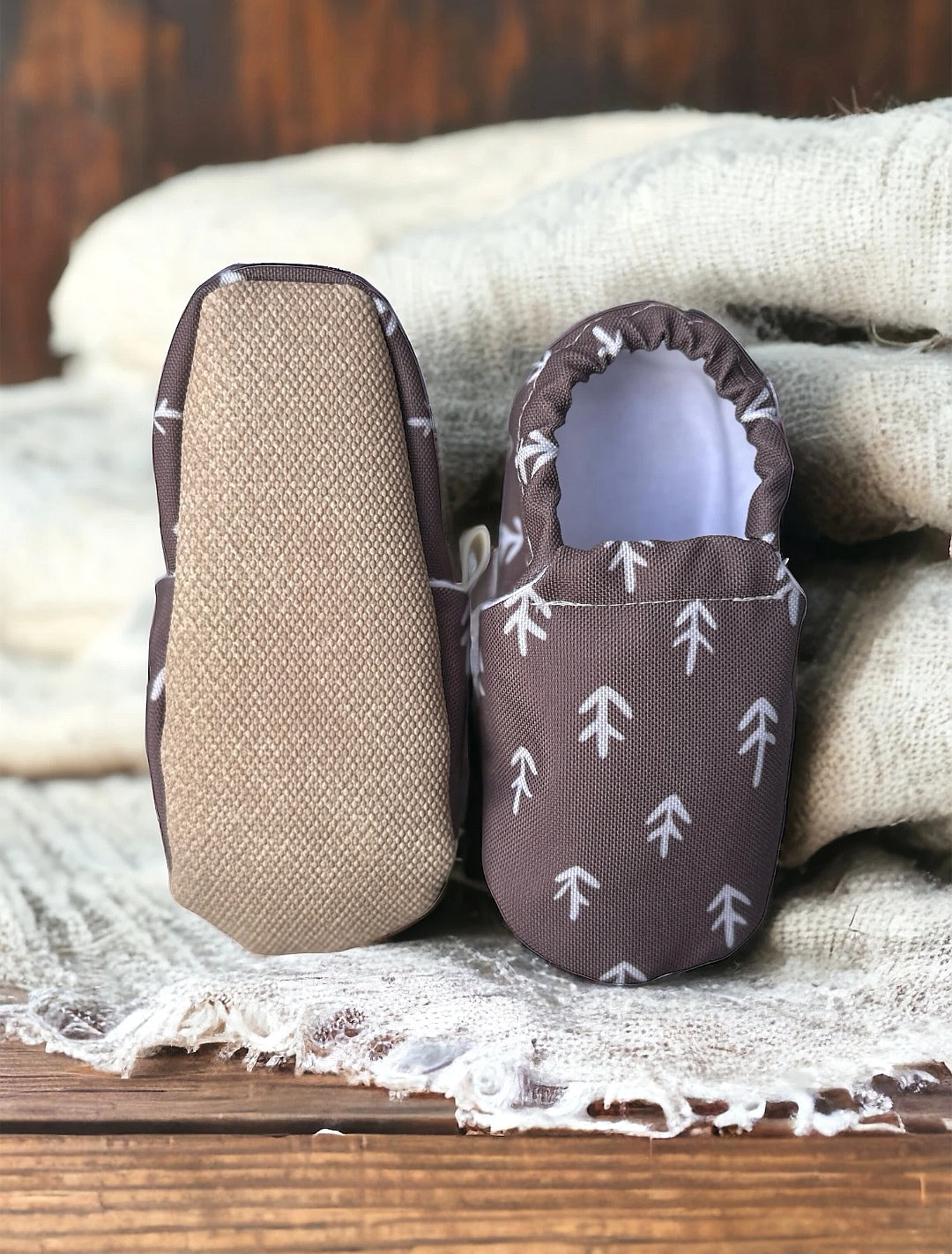 Brown Arrow - Barfußschuhe Babys und Kinder Cotton Moon