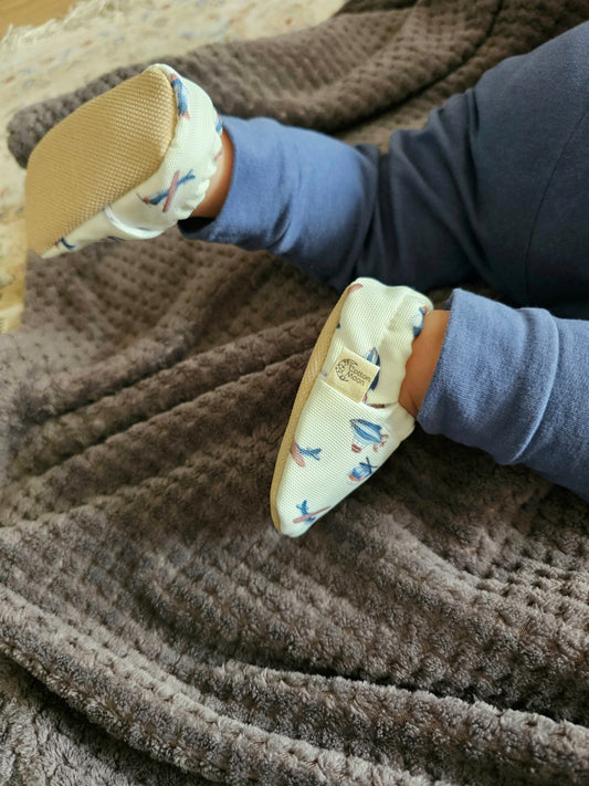 Airplanes - Barfußschuhe Babys und Kinder