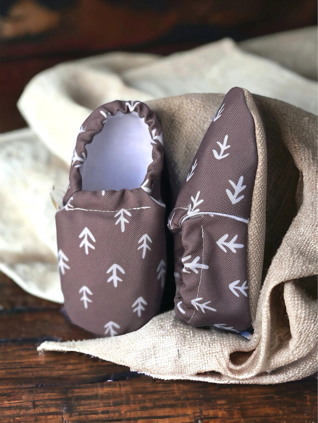 Brown Arrow - Barfußschuhe Babys und Kinder Cotton Moon
