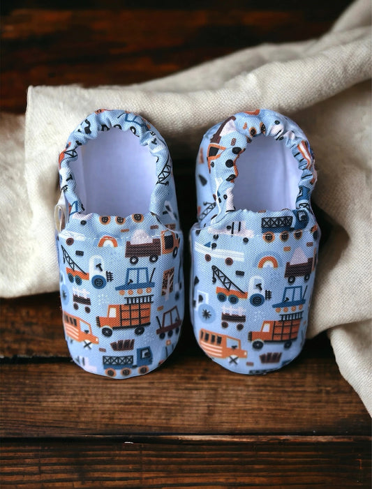 Trucks - Barfußschuhe Babys und Kinder Cotton Moon