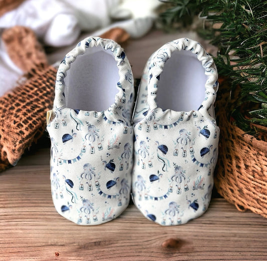 Sea Adventure - Barfußschuhe Babys und Kinder Cotton Moon