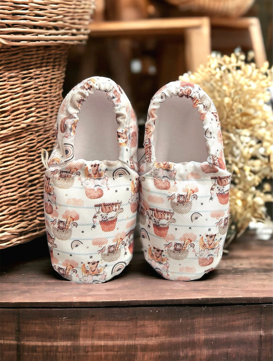 On the Clouds - Barfußschuhe Babys und Kinder Cotton Moon