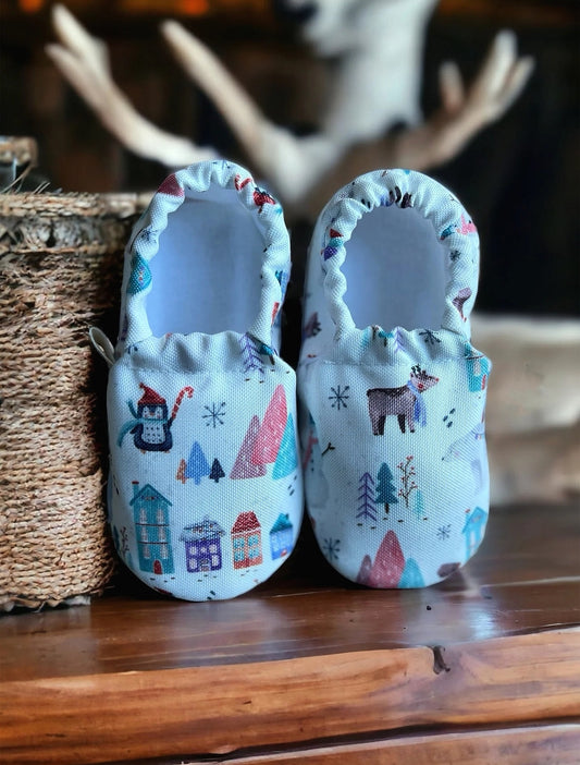 Winter Wonderland - Barfußschuhe Babys und Kinder