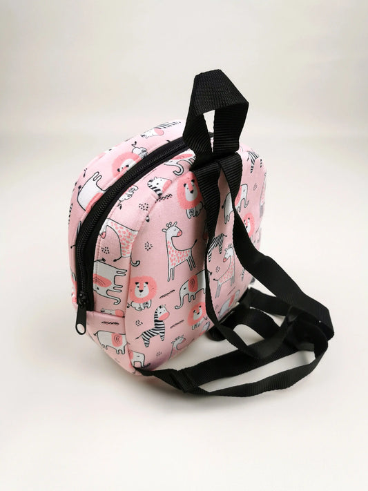 Rucksack Pink Zebra Cotton Moon