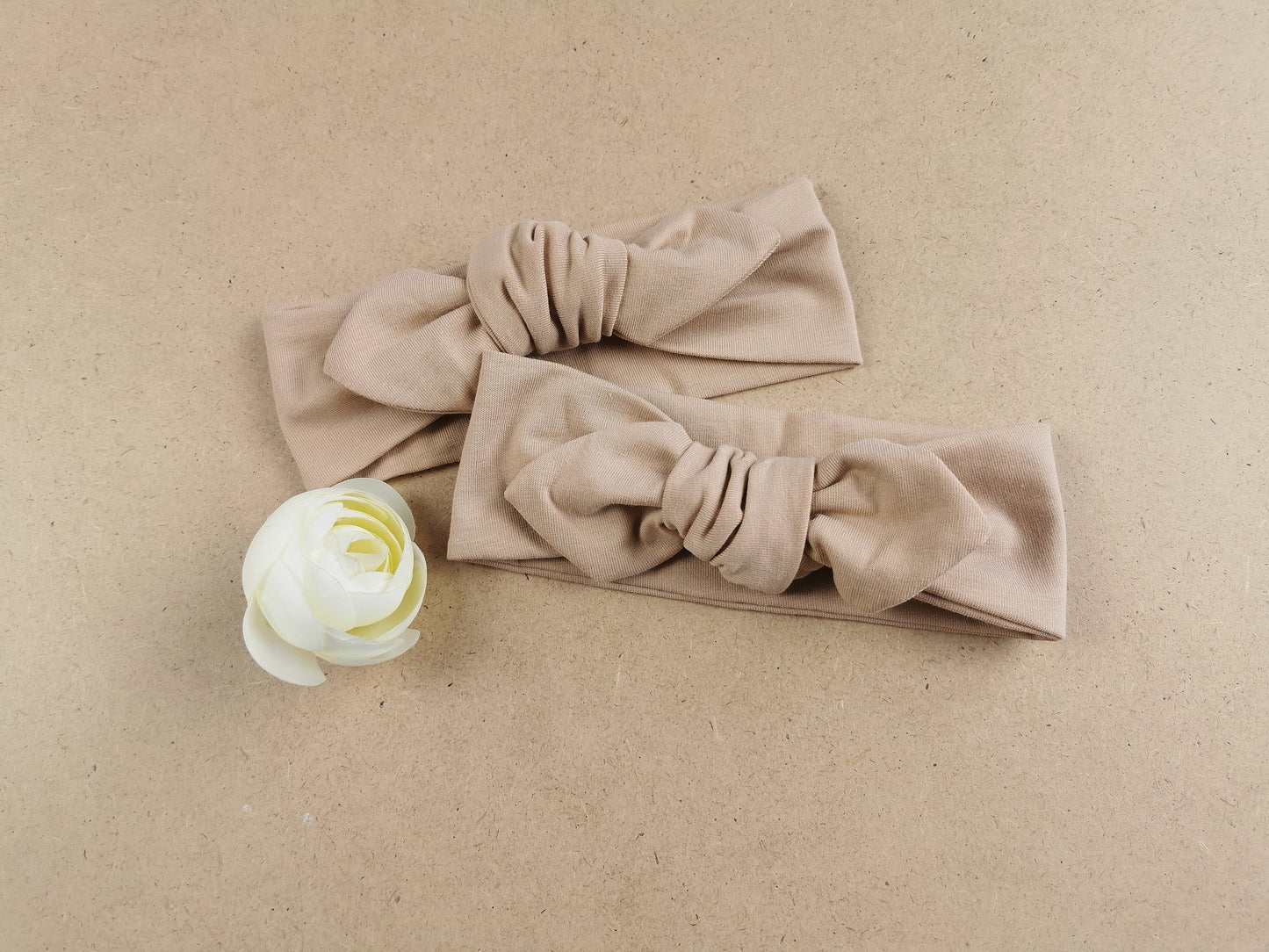 Stirnband Knoten Sand Cotton Moon