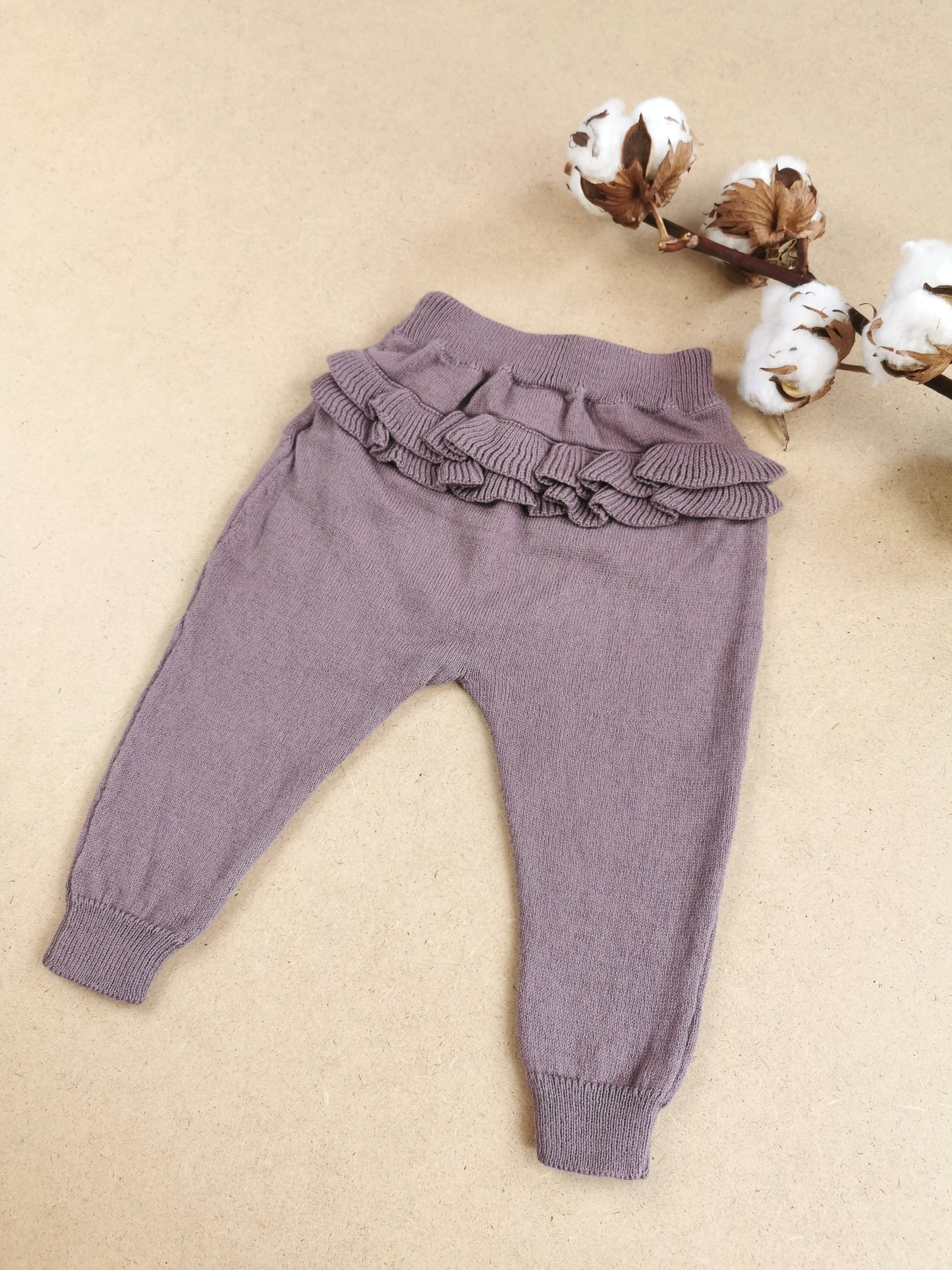 Dreiteiliges Strickset Blumen Nipperland