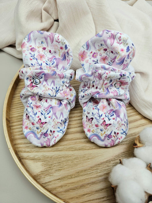 Baby Booties Magical Unicorns