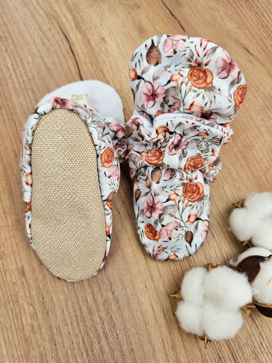 Baby Booties Bohem Flowers