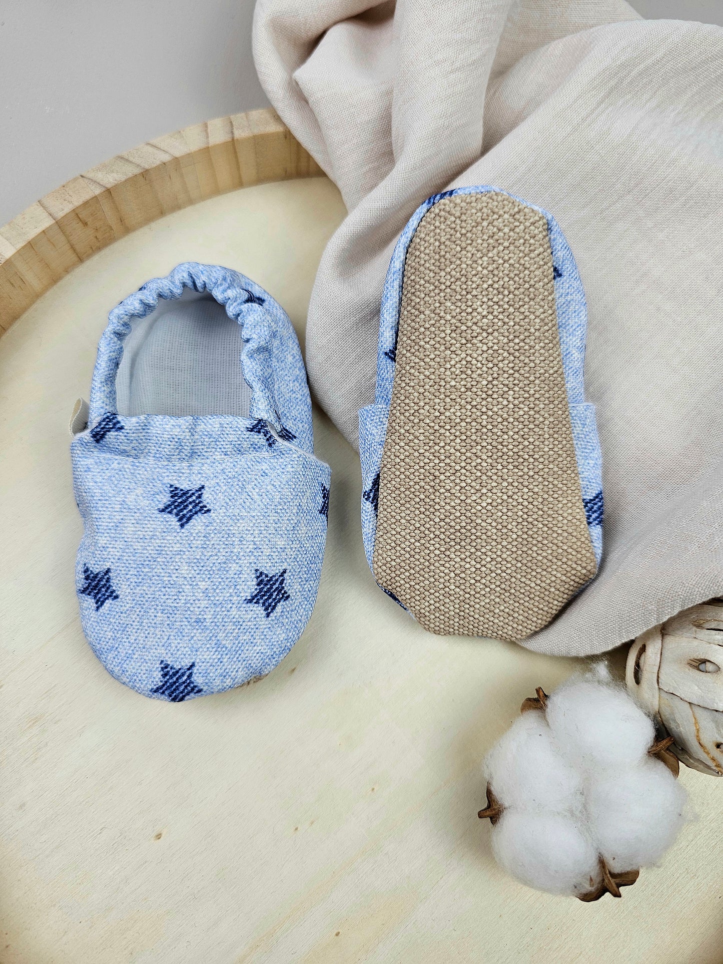 Blue Stars - Barfußschuhe Babys und Kinder