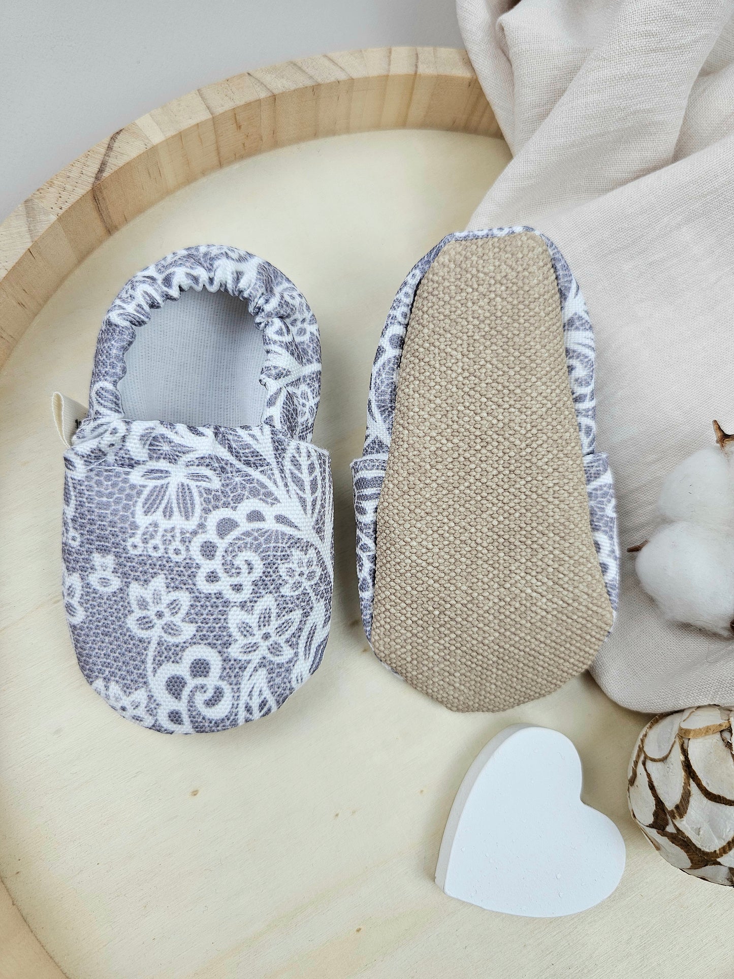 Lace Flower - Barfußschuhe Babys und Kinder