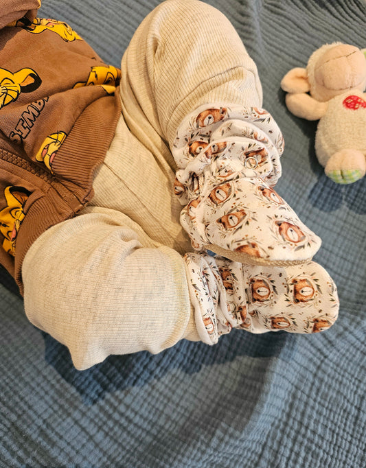 Baby Booties Nature Bear