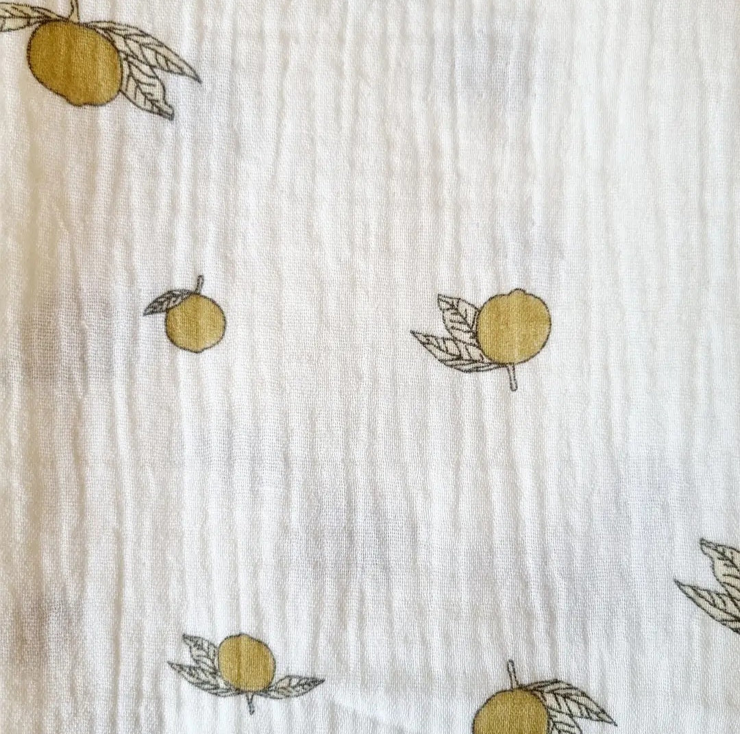 Musselintuch XL - Lemons