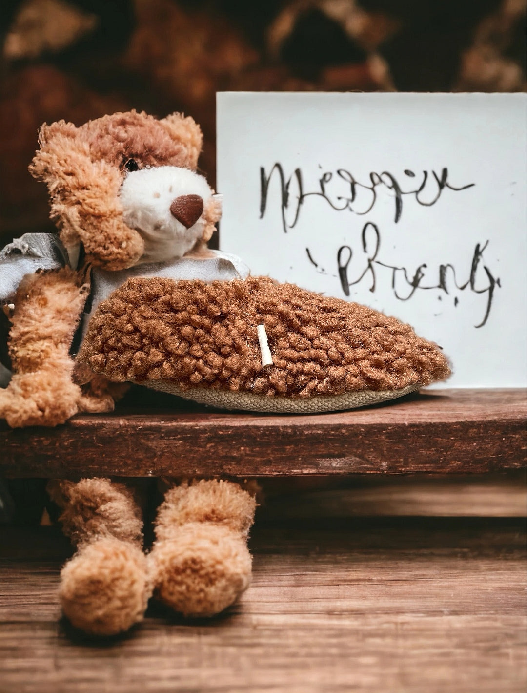 Barfußschuhe Babys und Kinder - Brown Teddy