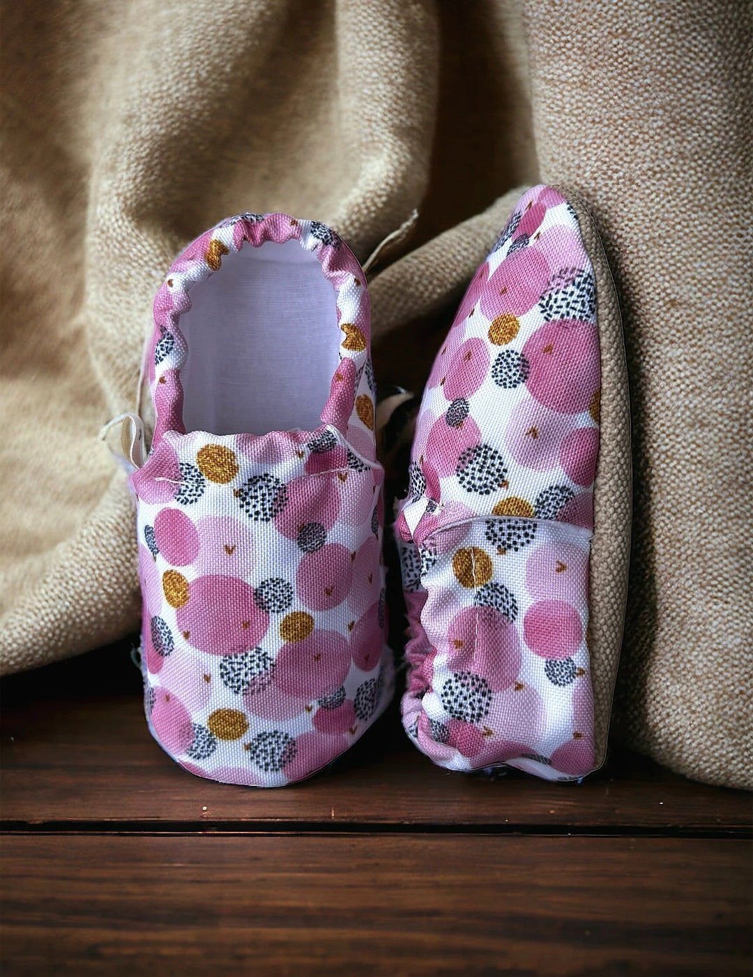 Barfußschuhe Babys und Kinder - Pink Bubble