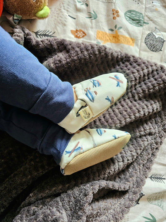 Airplanes - Barfußschuhe Babys und Kinder