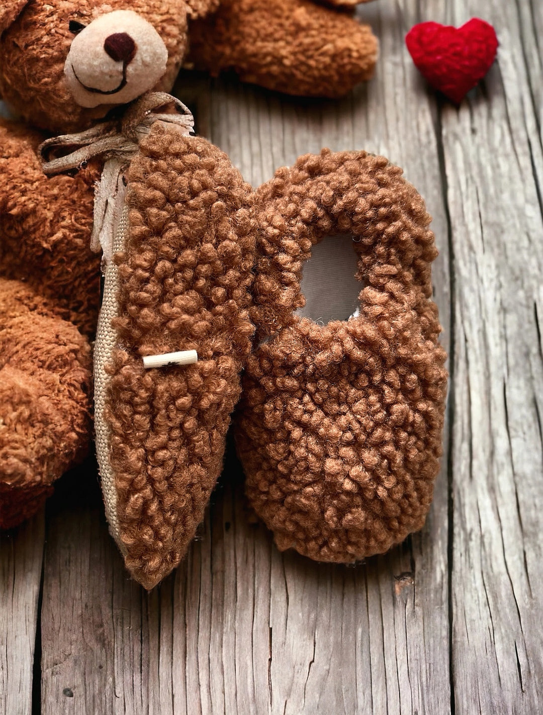 Barfußschuhe Babys und Kinder - Brown Teddy