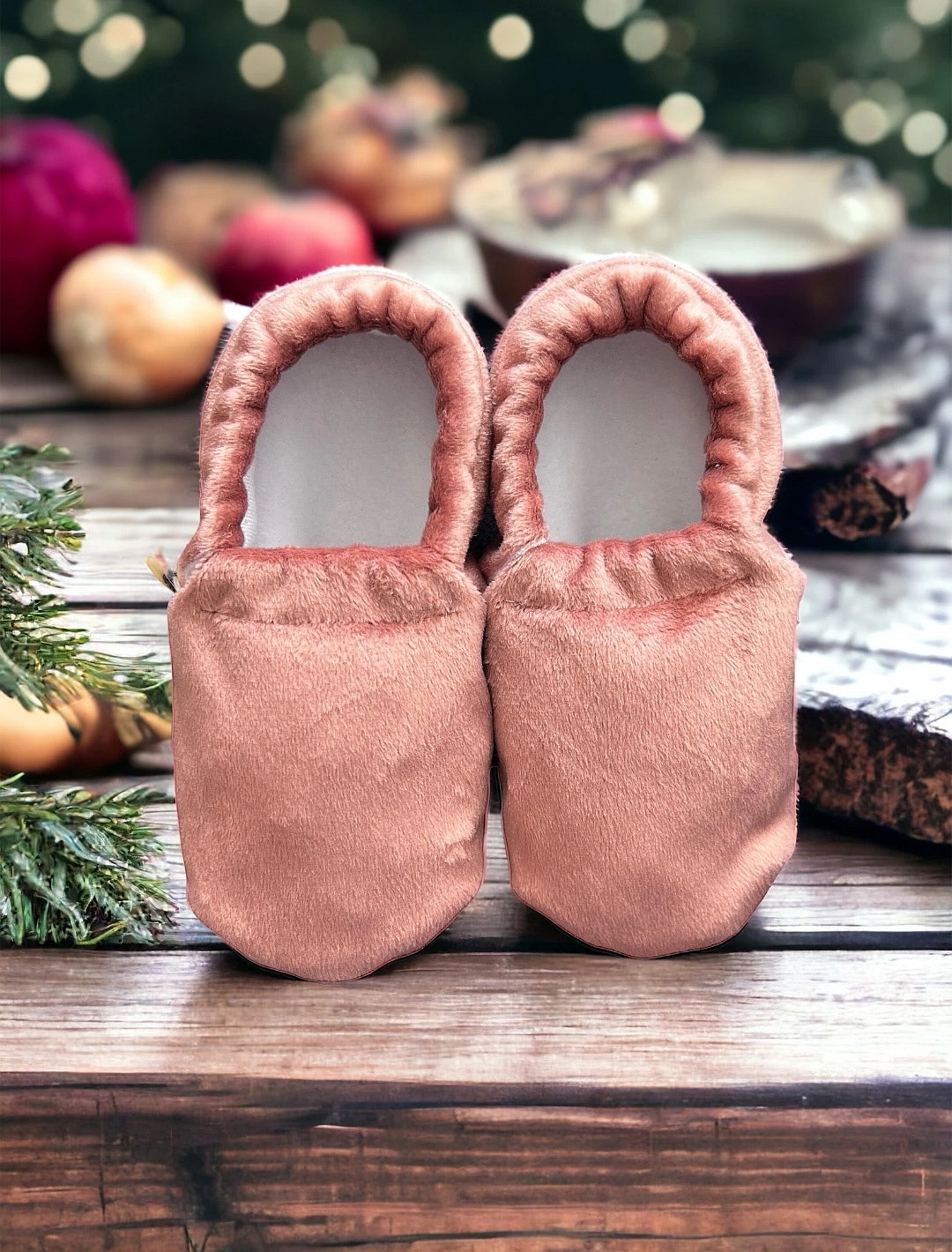 Barfußschuhe Babys und Kinder - Dried Rose Velvet