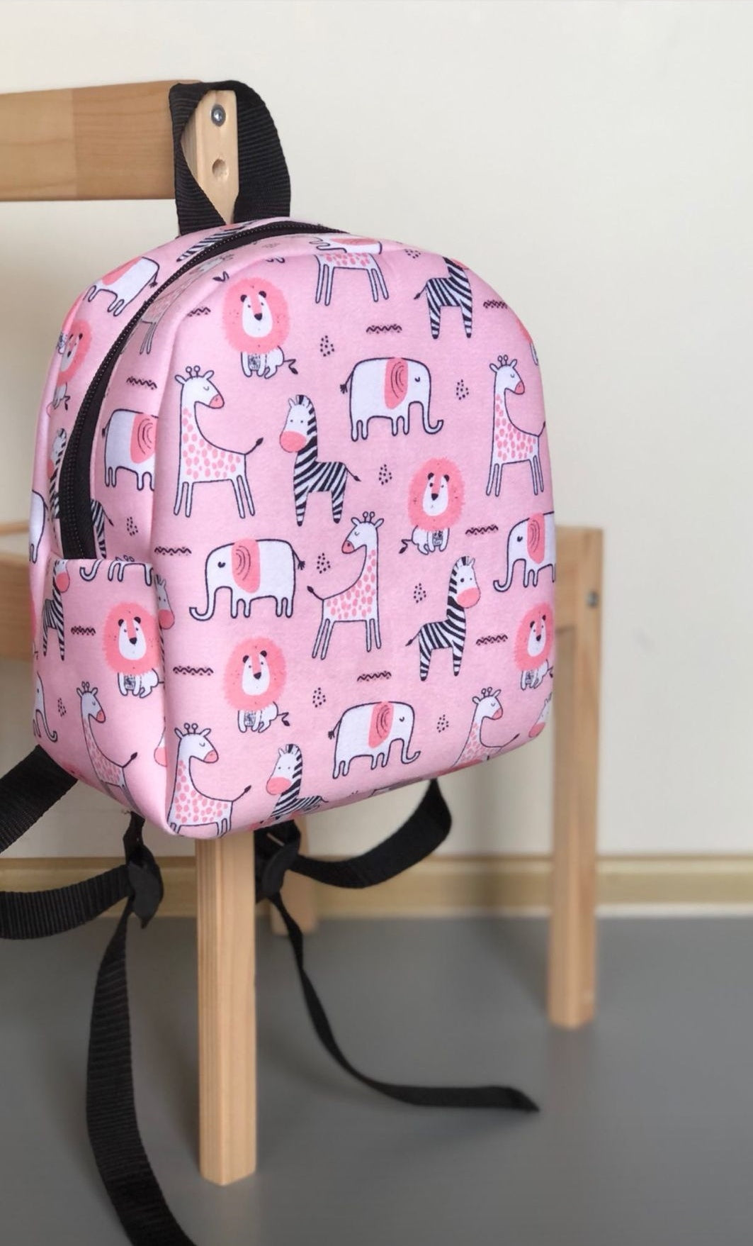 Rucksack Pink Zebra